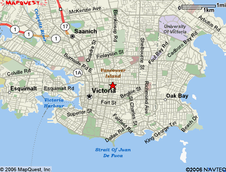 map of victoria bc